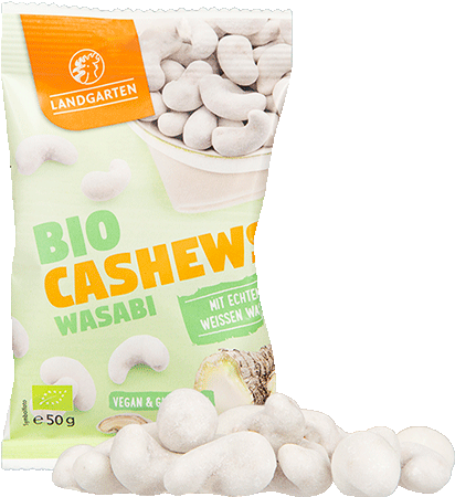 Cashews mit Wasabi