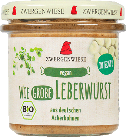 Wie grobe Leberwurst