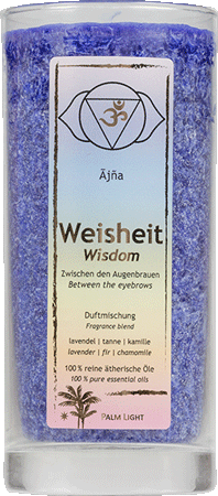 Chakra Duft Kerze indigo